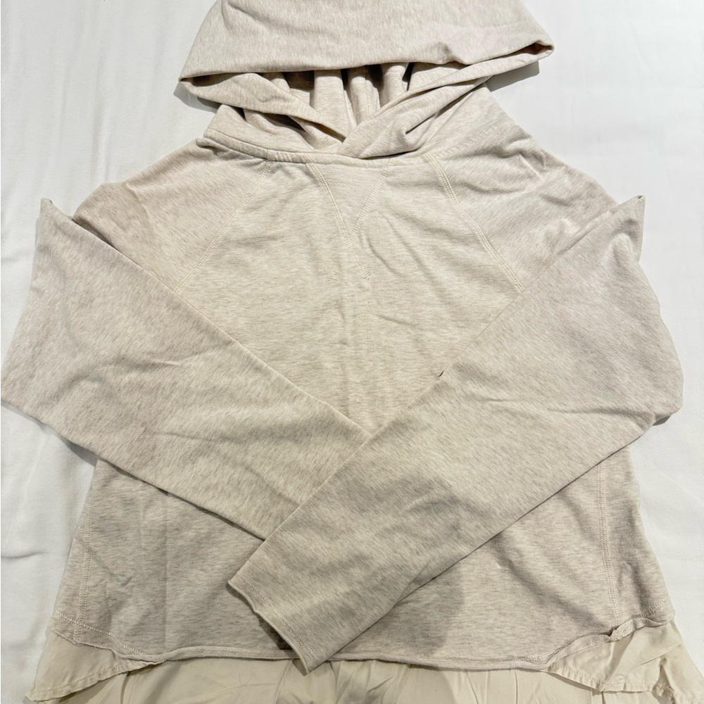 Light Beige Hooded Sweatshirt by lululemon